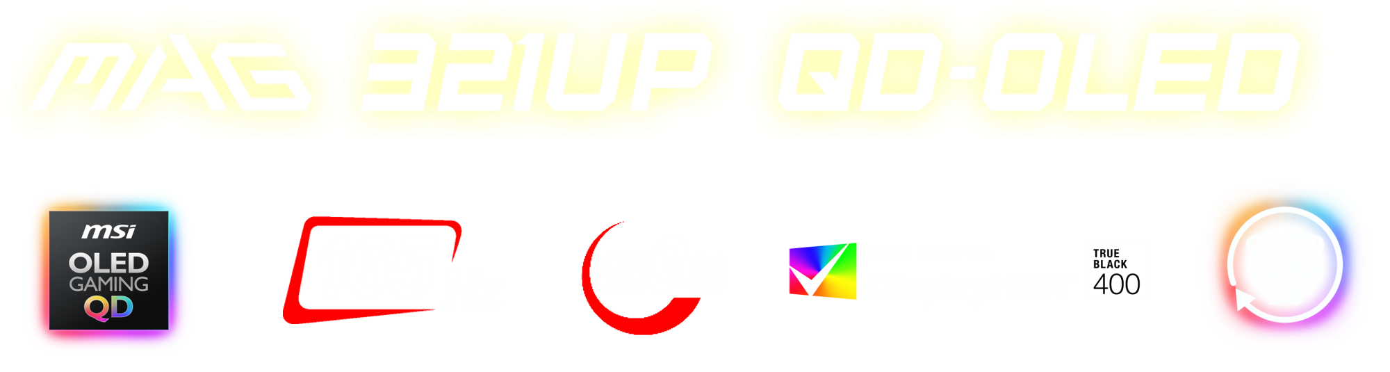 MAG 321UP Monitor icons